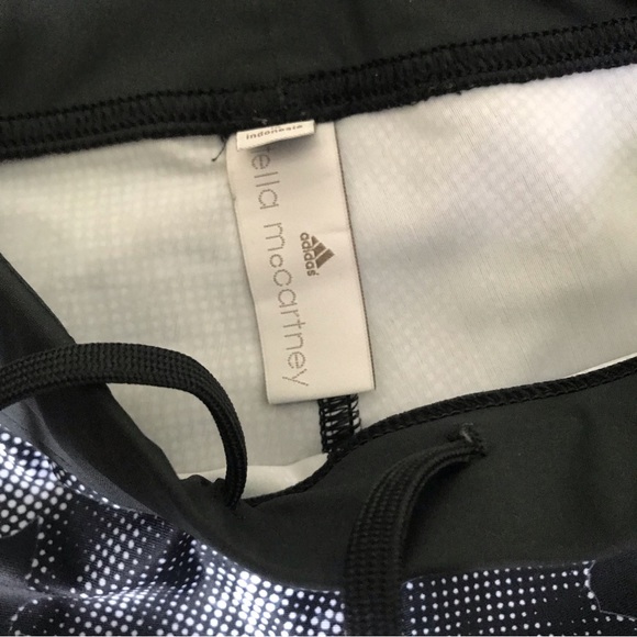 Adidas by Stella McCartney Graphic Crop Pants Joggers Leggings Floral Drawcord - Picture 7 of 16